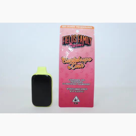 Fields Family Farmz - Cantaloupe Kush 1g Liquified Diamondz All-In-One - 1