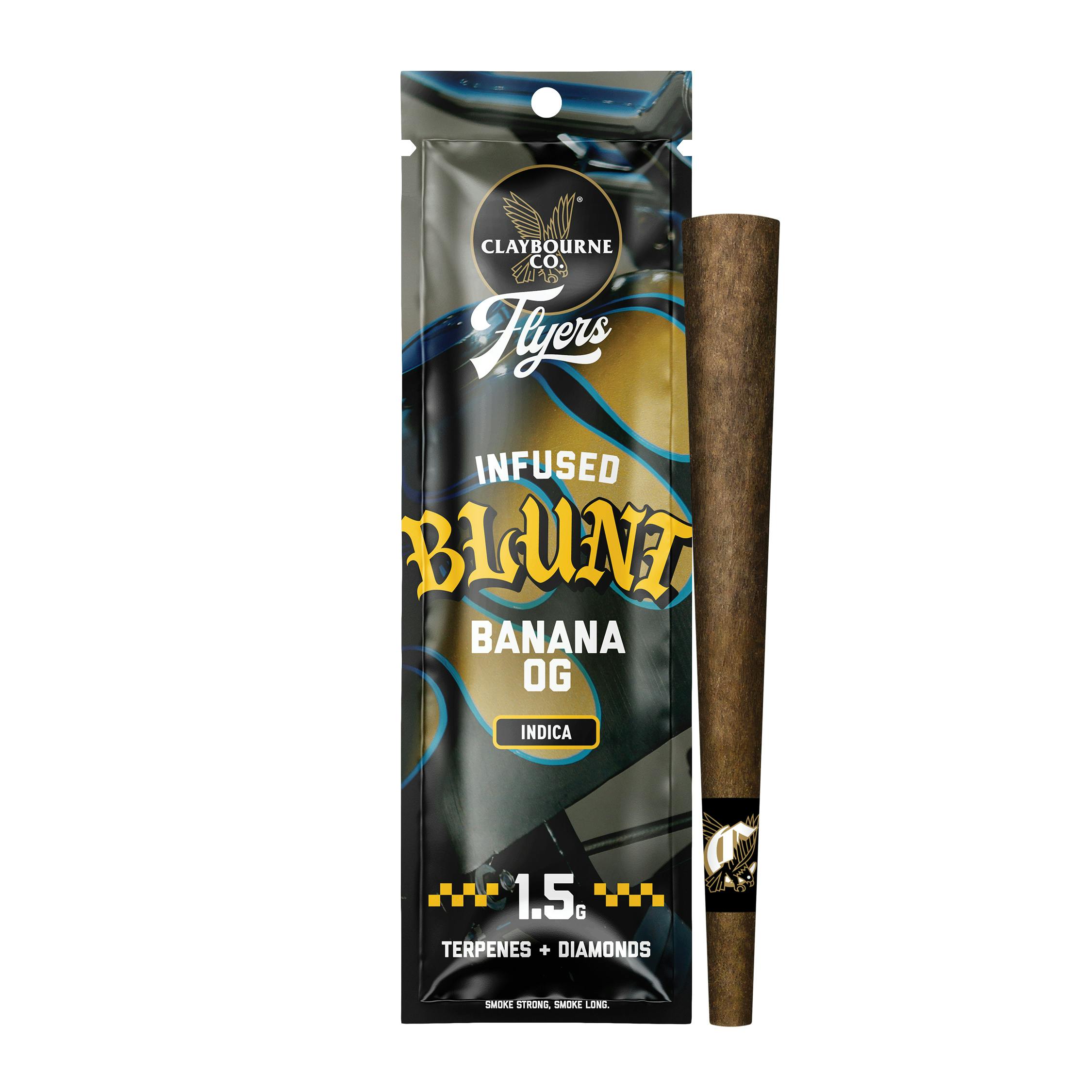 Claybourne Co. - Banana OG (1.5g) - Flyers Infused Blunt - 1