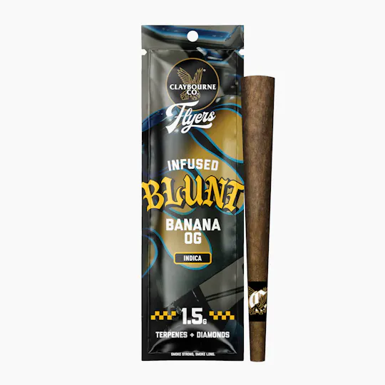 Claybourne Co. - Banana OG (1.5g) - Flyers Infused Blunt - 1