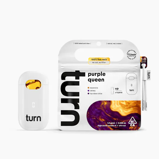 turn - Purple Queen | 100% Live Resin | AIO | Sativa-Hybrid - 1