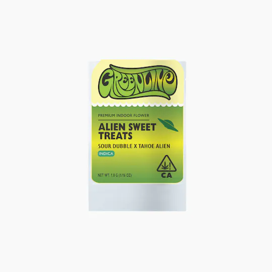 Greenline - Alien Sweet Treats - 1/16 oz - Indoor - Indica - 1.8g - 1
