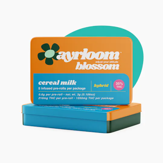 ayrloom - Cereal Milk | Infused Minis | 0.6g each | 5pk - 1