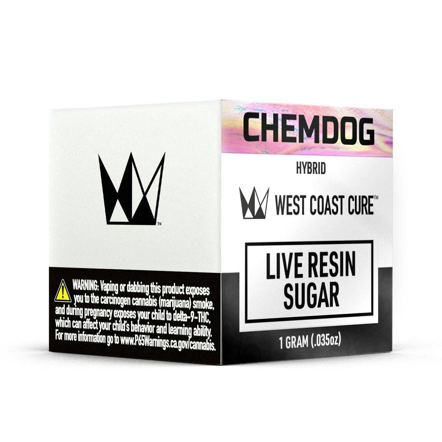West Coast Cure - Chemdog Live Resin Sugar - 1