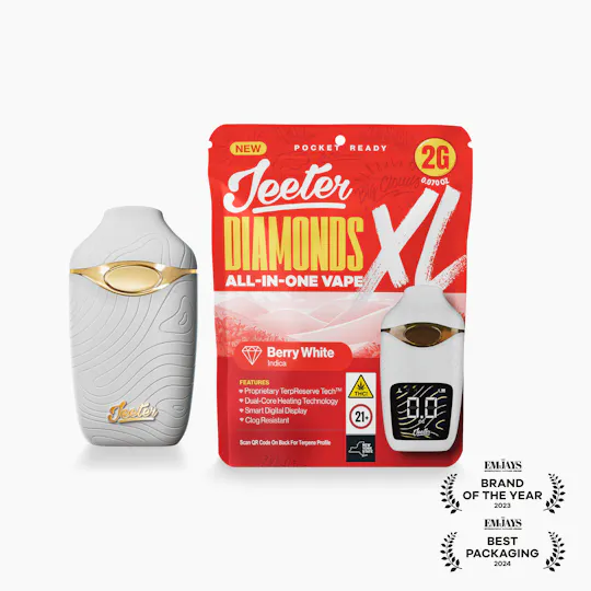 Jeeter - Jeeter | Berry White | Diamonds XL 2G All-In-One Vape - 1