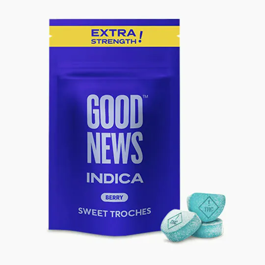 Good News - Extra Strength | Berry Troches | 500mg | 10ct | 50mg/ea - 1