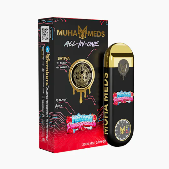 Muha Meds - Muha Meds | Frozen Pomegranate | Disposable | 2g - 1