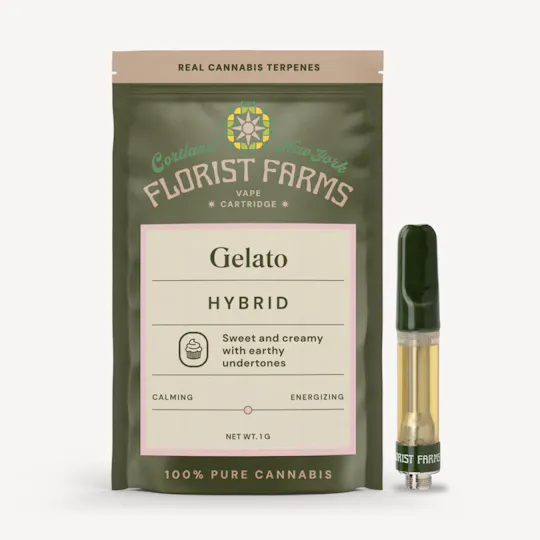 Florist Farms - Florist Farms | Gelato | Cartridge | 1g - 1