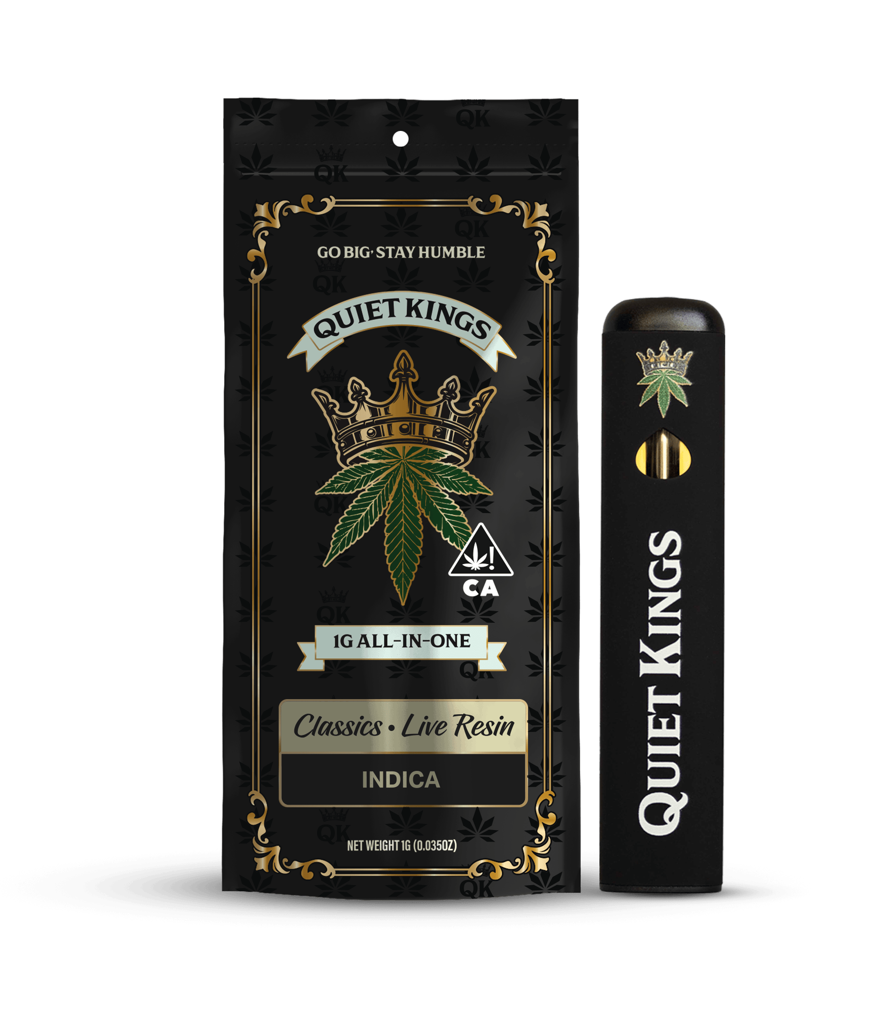 Quiet Kings - GMO | Disposable | 1g - 1