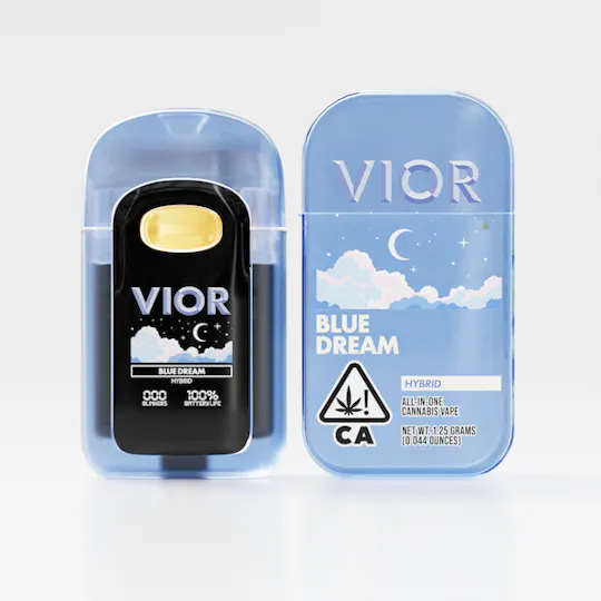 Vior Extracts - Blue Dream | Premium Cannabis Oil Disposable | 1.25g - 1