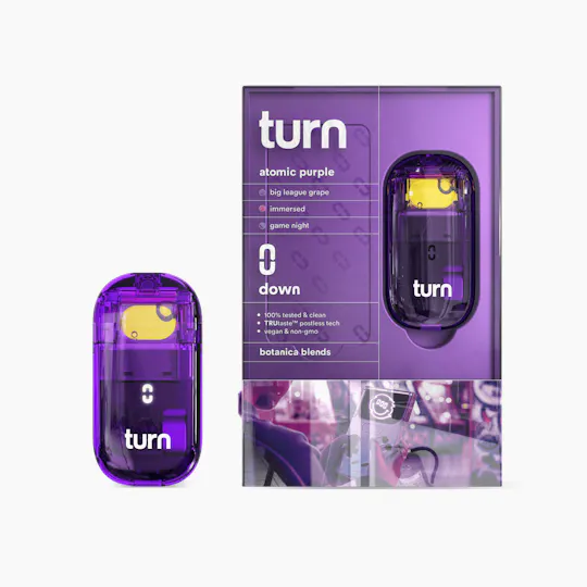 turn - Retrovision Atomic Purple | Botanica Blends | AIO | Indica - 1