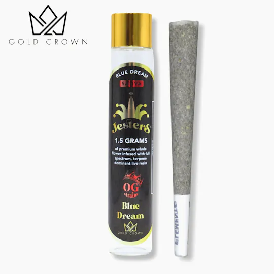 Gold Crown - OG Blue Dream | Jesters Infused Joint | 1.5g - 1