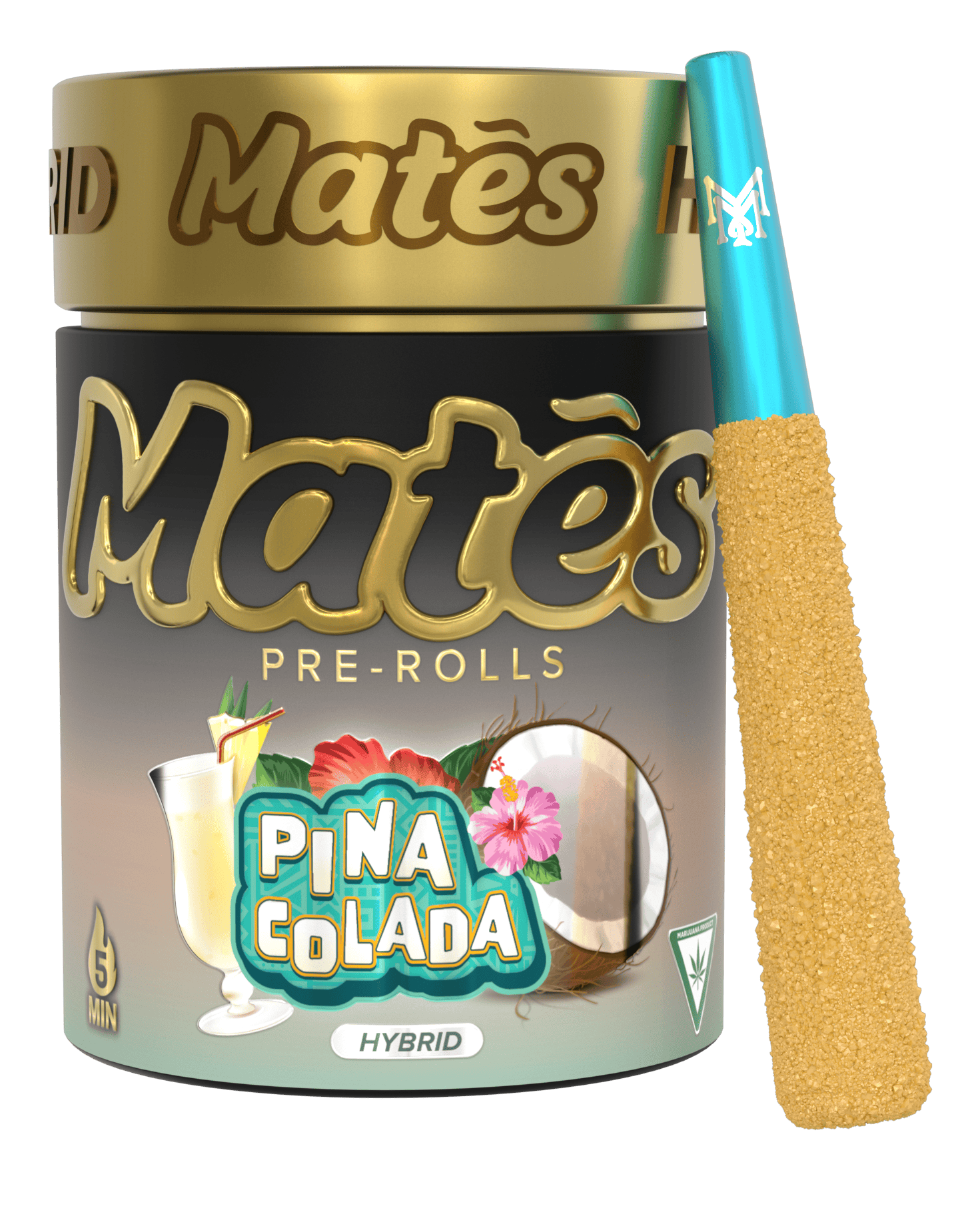 Muha Meds - Muha Meds | Pina Colada | Infused Joints | 0.6g each | 5pk - 1