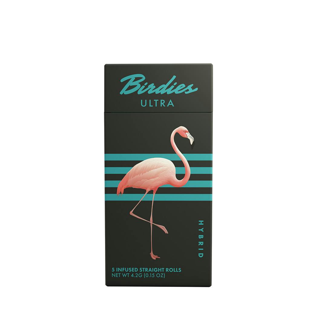 Birdies - Birdies | Ultra Hybrid | Solventless Infused Joint | 0.85g each | 5pk - 1