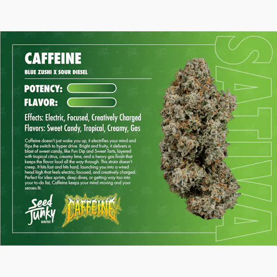 Seed Junky - Caffeine | Joints | 1g each | 4pk - 1