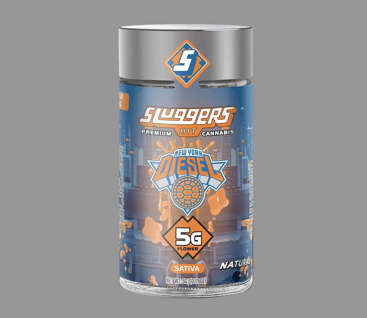 Sluggers Hit - Sluggers - Jarred Flower - 5g - NYC Diesel - 1