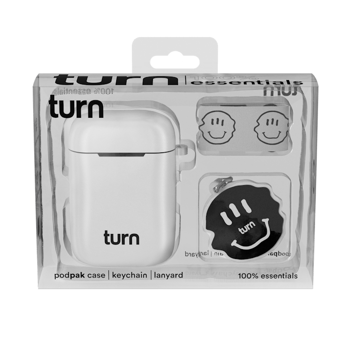 turn - Smiley Metallic White 100% Essentials Kit | Storage - 1