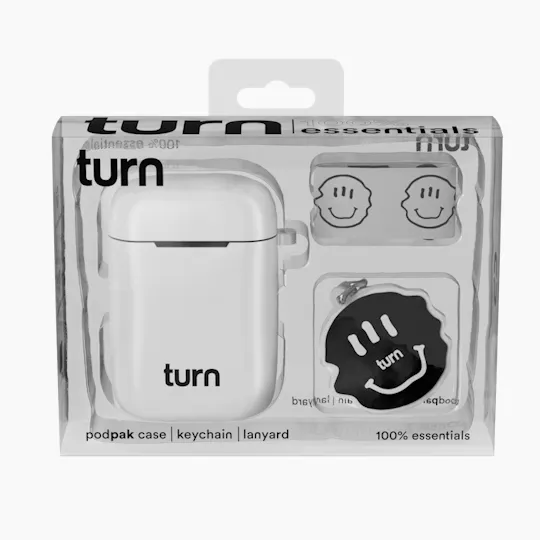 turn - Smiley Metallic White 100% Essentials Kit | Storage - 1