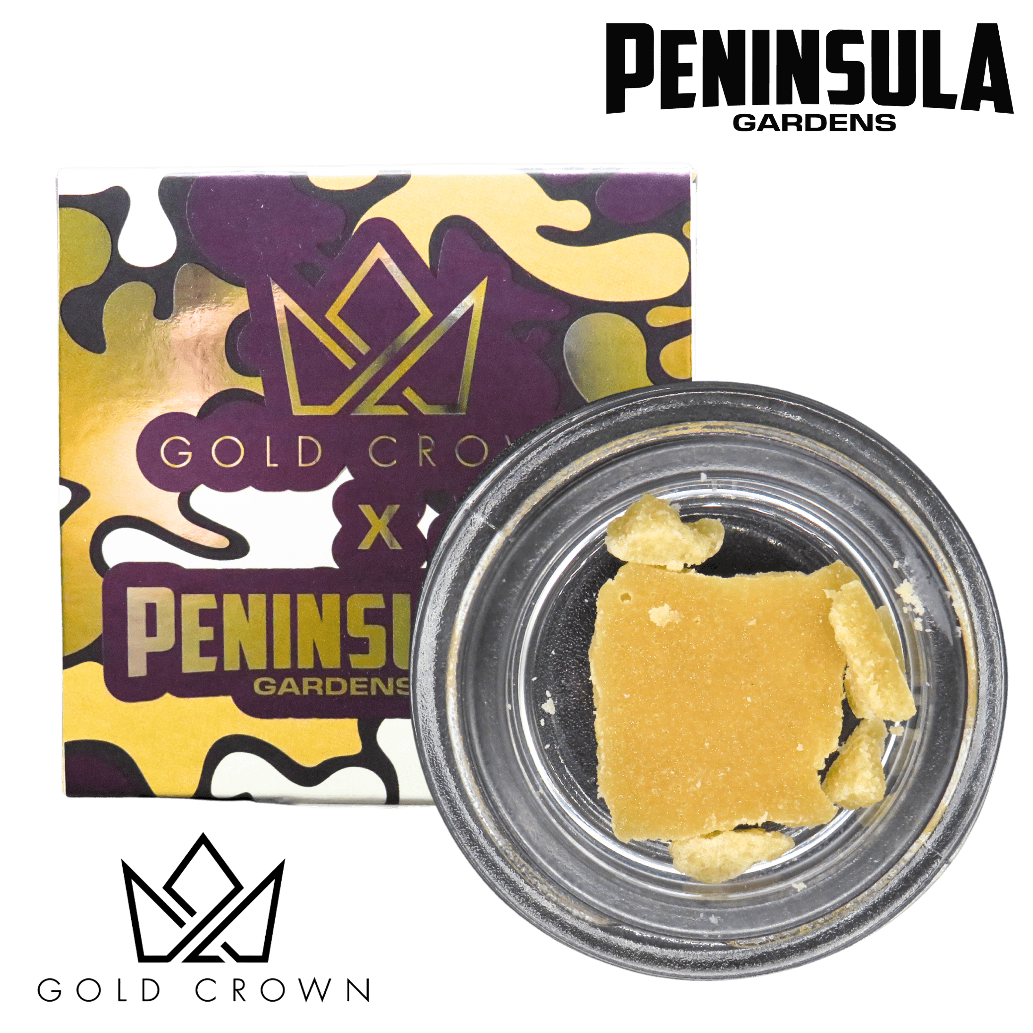 Gold Crown - Gold Crown x Peninsula Garden | Sherb Headz | Crumble | 1g - 1