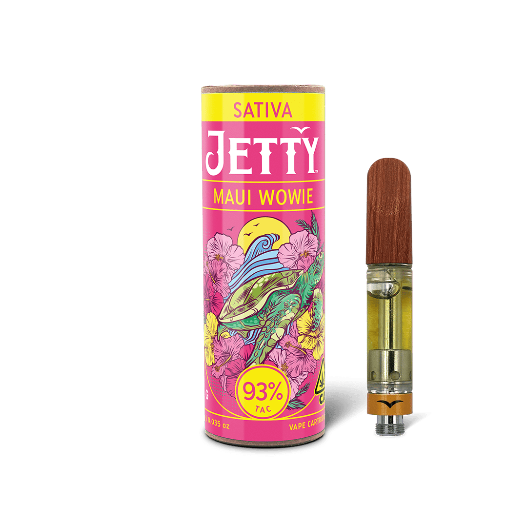 Jetty Extracts - Maui Wowie | Distillate Cartridge | 1g - 1