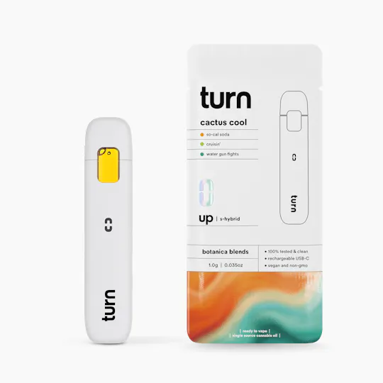 turn - Cactus Cool | Botanica Blends | AIO | Sativa-Hybrid | 1g - 1