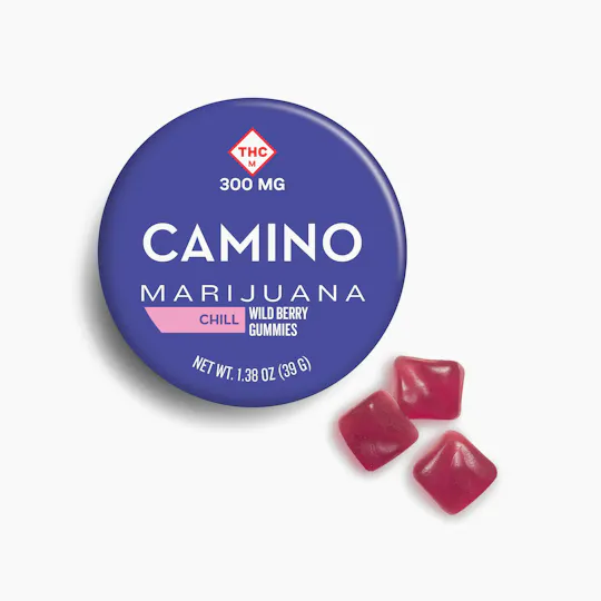 Camino - Chill | Wild Berry Gummies | 300mg | 10ct | 30mg/ea - 1