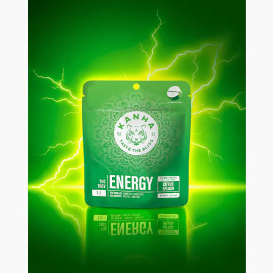 KANHA - FX | Citrus Splash 1:1 THC:THCV Gummies | 100mg | 10ct | 10mg/ea - 1