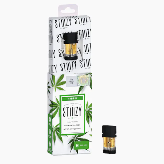 STIIIZY - Vape Cartridge - PINK ACAI .5G Original THC Pod - STIIIZY - 1