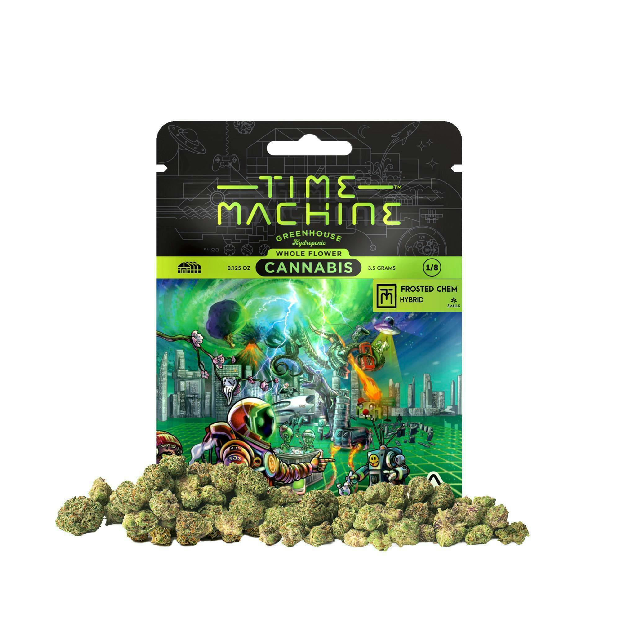 Time Machine - Frosted Chem | Smalls | 3.5g - 1