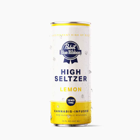 Pabst (PBR) - PABST | PBR Infused High Seltzer - HIGH LEMON | 10mg | Single Can - 1
