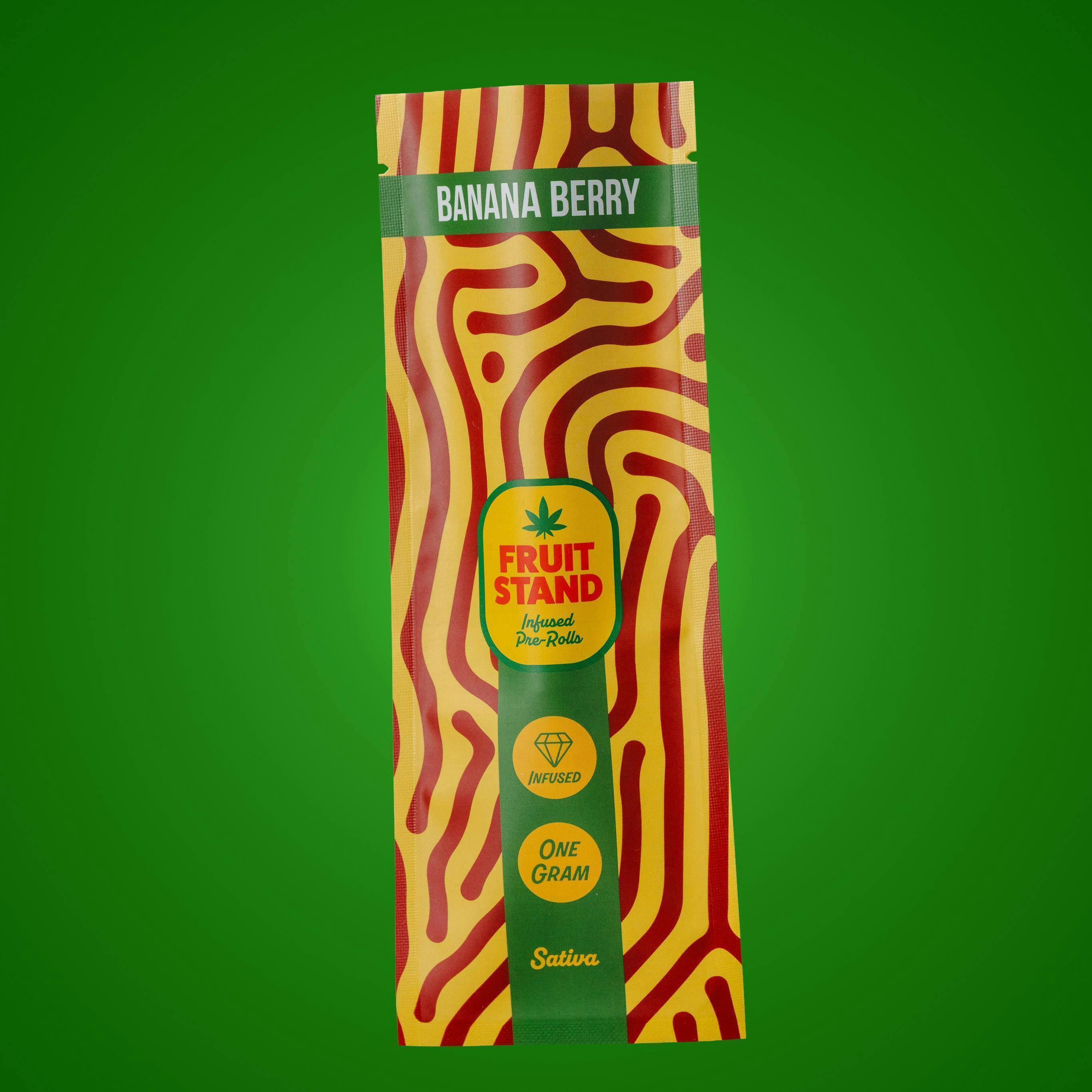 Fruit Stand - Fruit Stand | Banana Berry | Infused Joint | 1g - 1