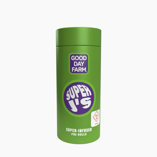 GOOD DAY FARM - Grape x Hooch | Super J's Infused Minis | 0.5g each | 4pk - 1