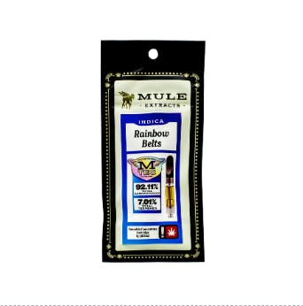 Mule Extracts - Rainbow Beltz | M-TEC Cartridge | 1g - 1