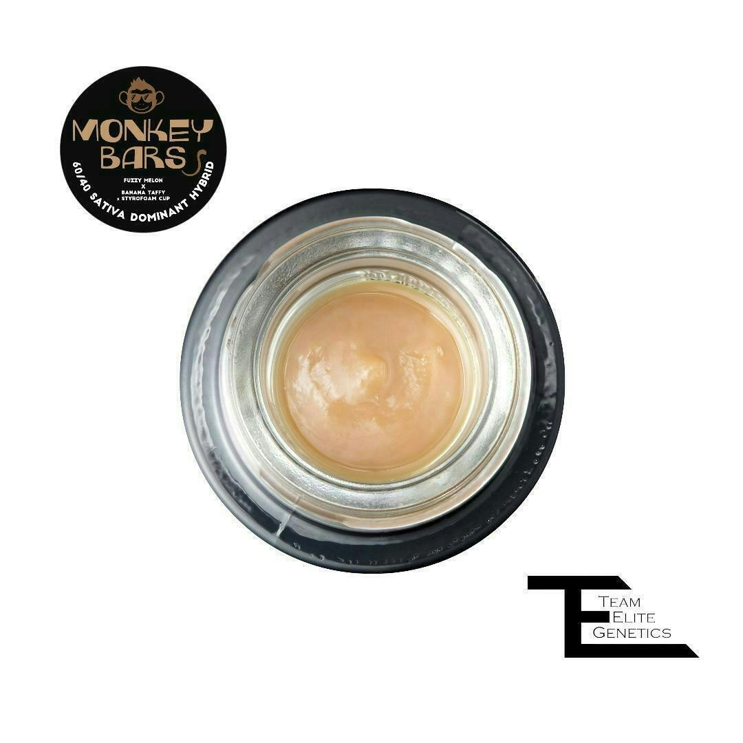 Team Elite Genetics - Monkey Bars | Rosin | Cold Cure Badder | 1g - 1