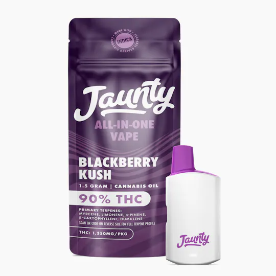 Jaunty - Blackberry Kush | Disposable | 1.5g - 1