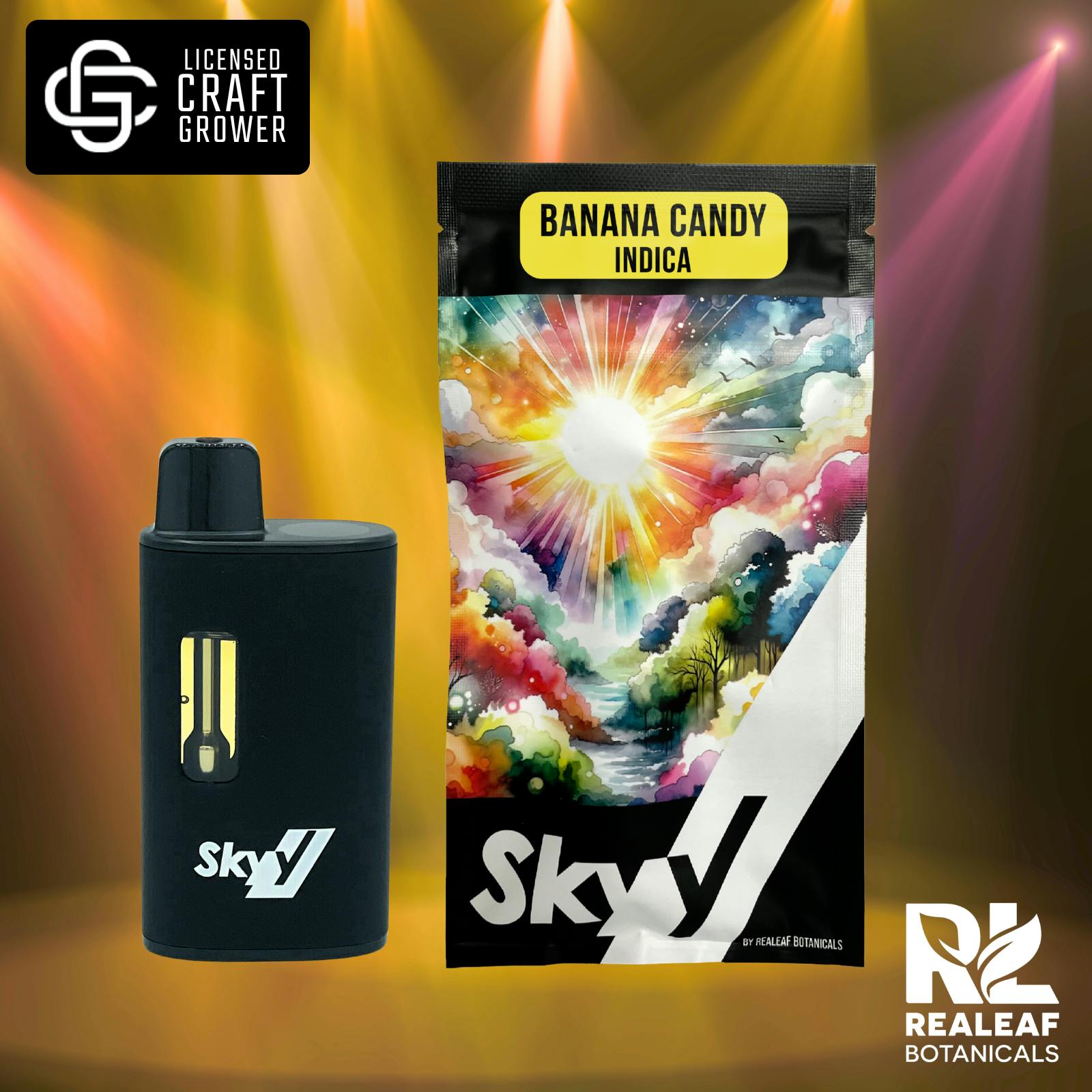 Realeaf Botanicals - Banana Candy Disposable Pen 3.0g - 1