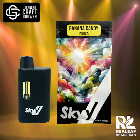Realeaf Botanicals - Banana Candy Disposable Pen 3.0g - 1