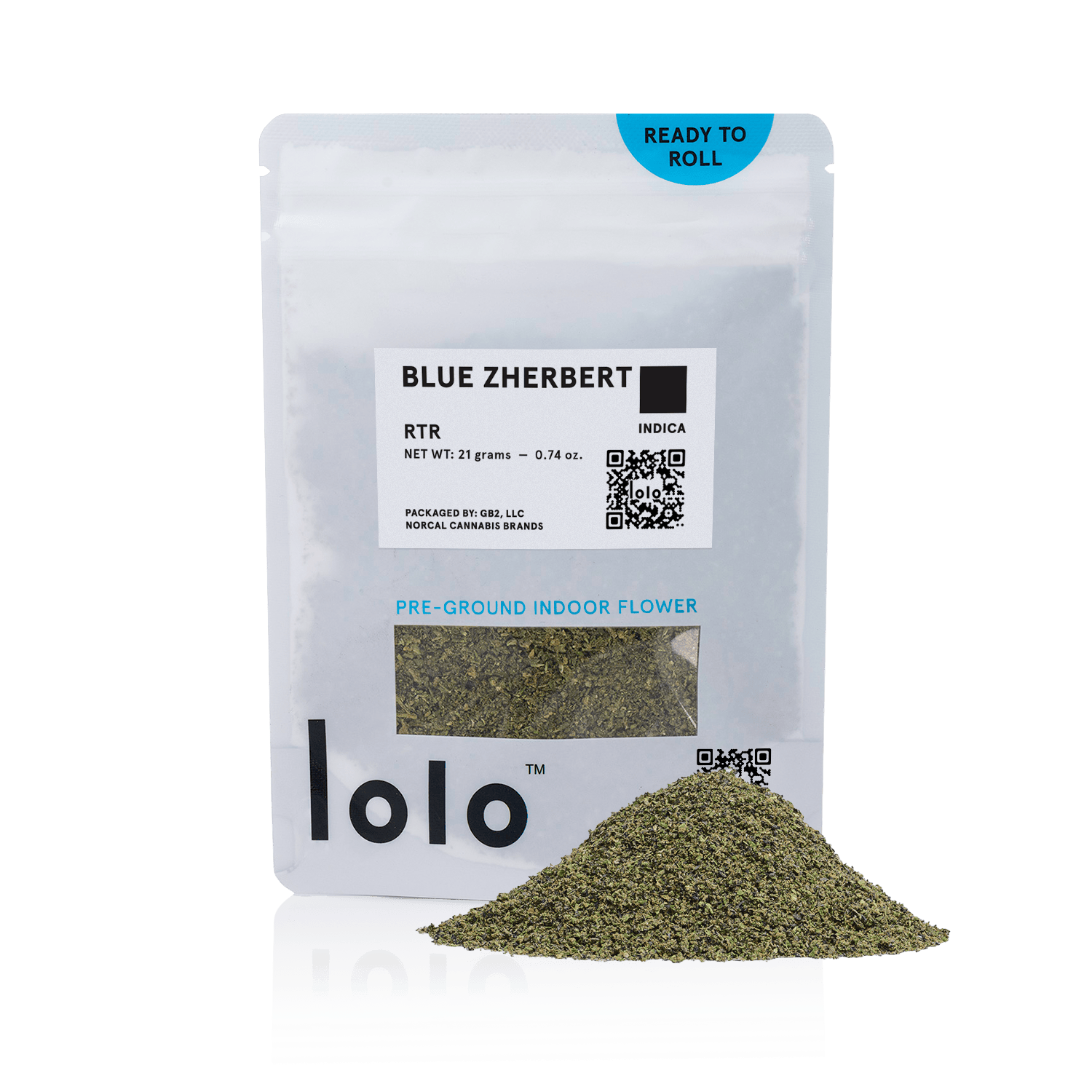 lolo - Blue Zherbert | Indoor Ready To Roll | 21g - 1