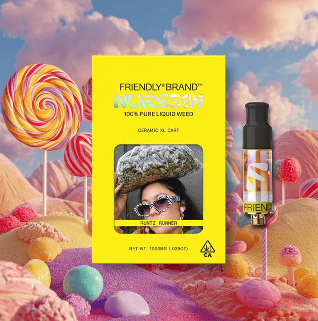 Friendly Brand - Friendly Brand | Runtz Runner | Live Nuresin Cartridge | 1g - 1