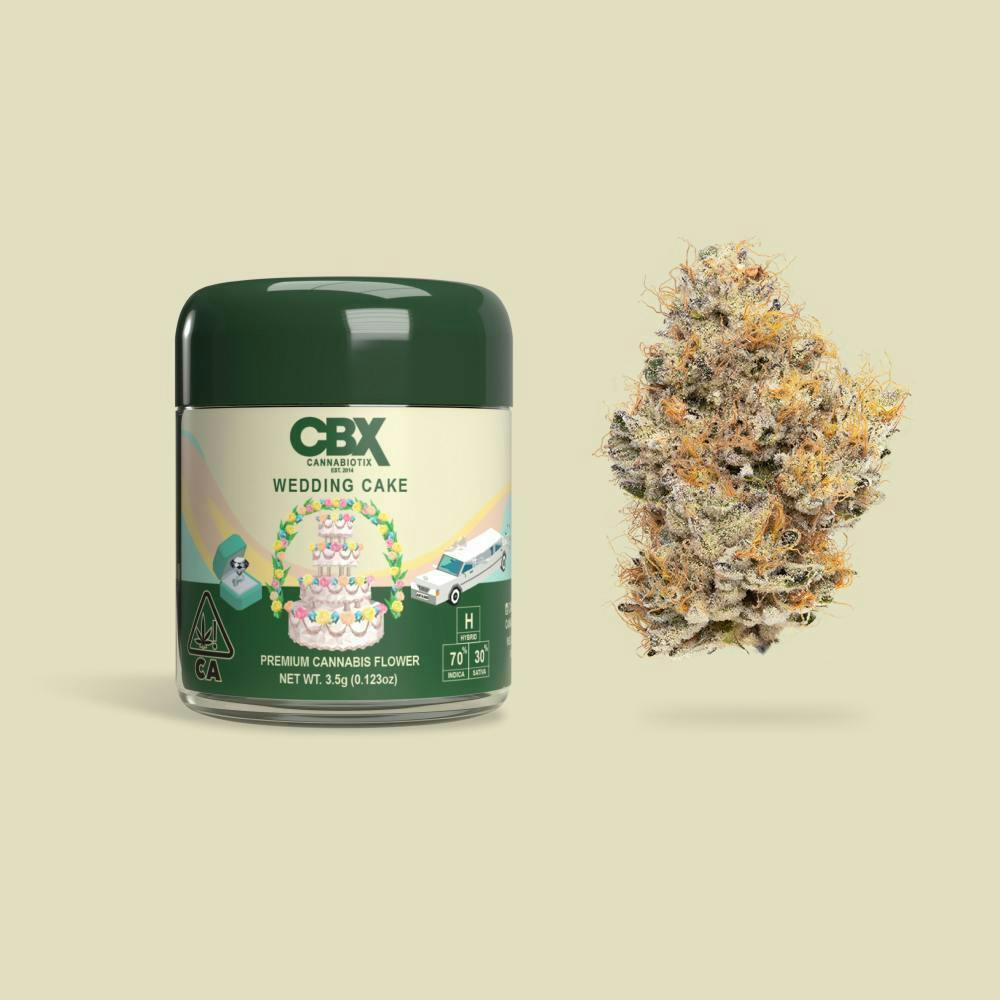 CBX: Cannabiotix - Cannabiotix | Wedding Cake | Big Buds | 3.5g - 1
