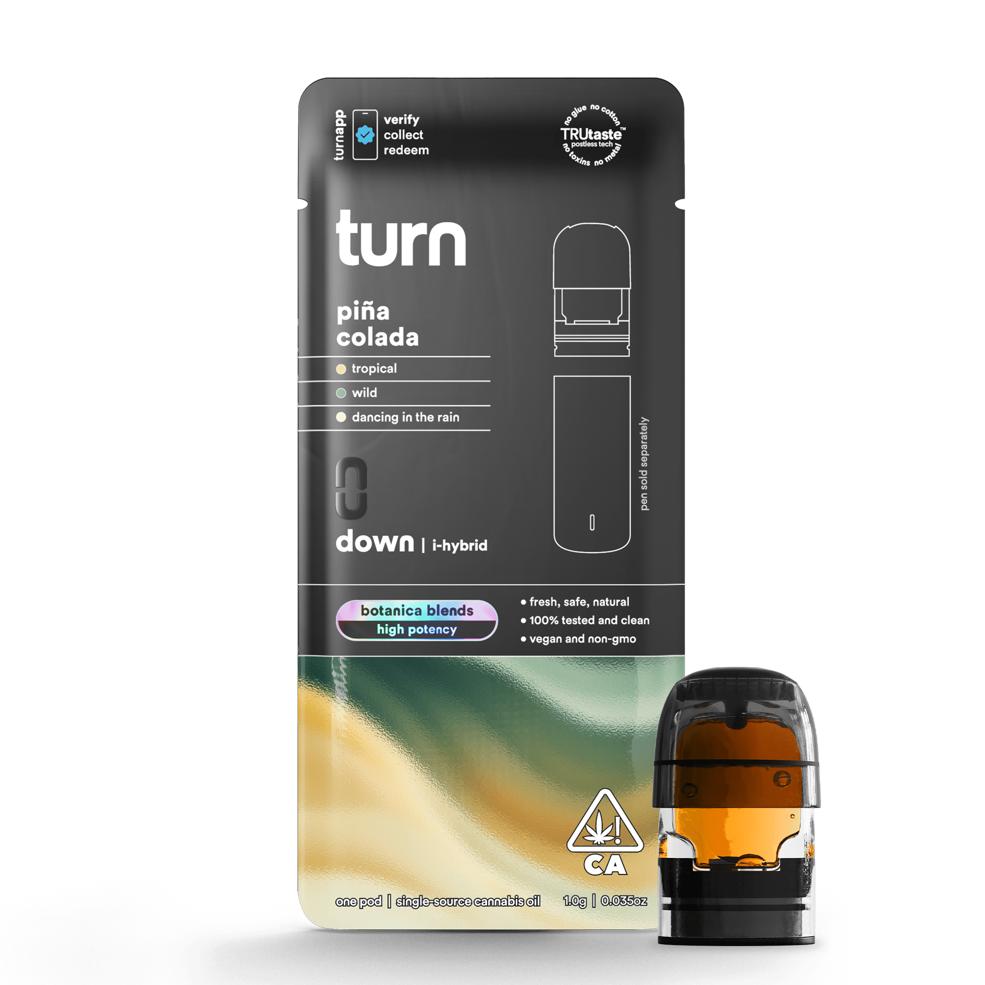 turn - Piña Colada | Botanica Blends | Indica-Hybrid - 1