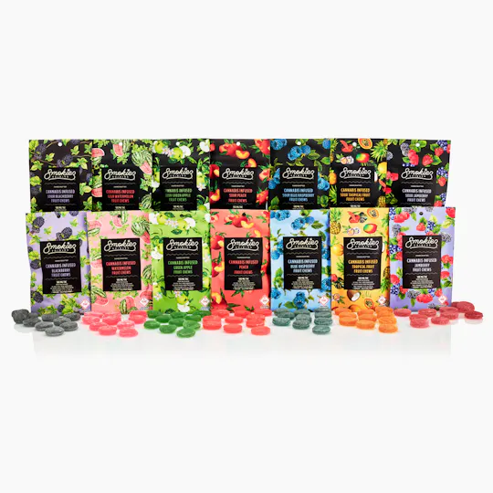 Smokiez Edibles - Sleep Sour Watermelon Gummies 2:2:1 CBD:CBN:THC | 100mg | 10ct | 10mg/ea - 1