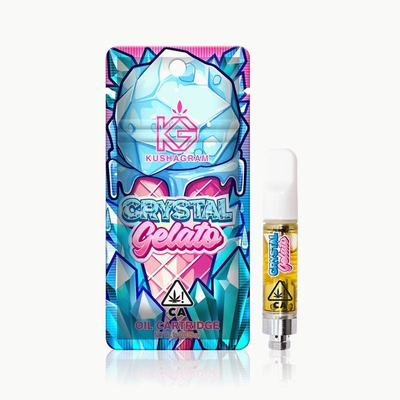 KUSHAGRAM - Crystal Gelato Premium Cartridge - 1g - 1