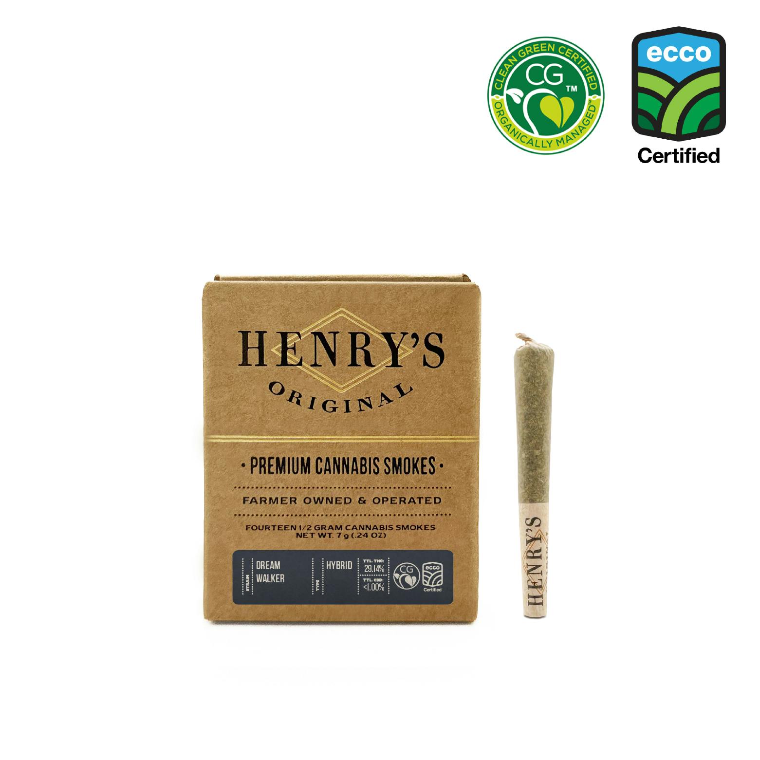 Henry's Original - Henry's Original | Dream Walker | Joints | 0.5g each | 14pk - 1