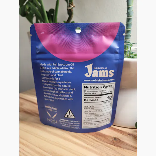Noble Labs - Noble Labs - FSO Indica JAMS 10mg/10pk | Grape - 1