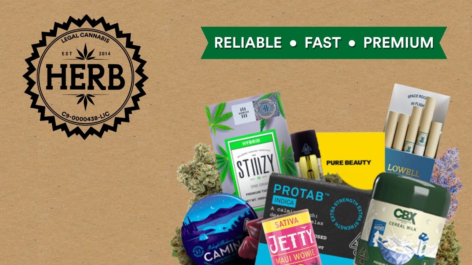 HERB listing banner