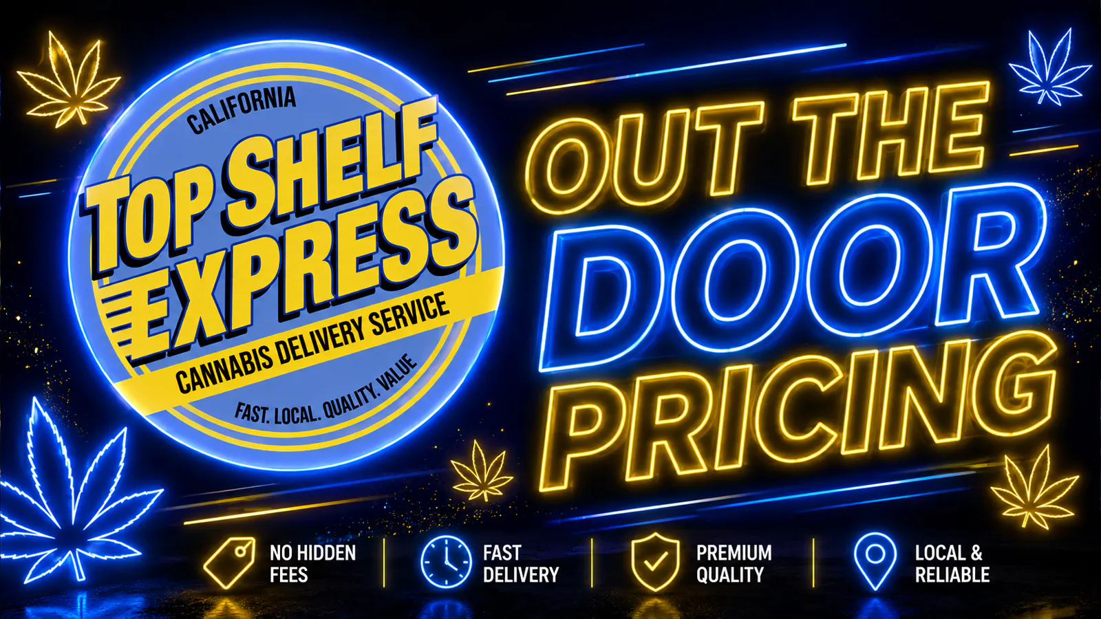 TOP SHELF EXPRESS - EXCISE TAXES INCLUDED listing banner