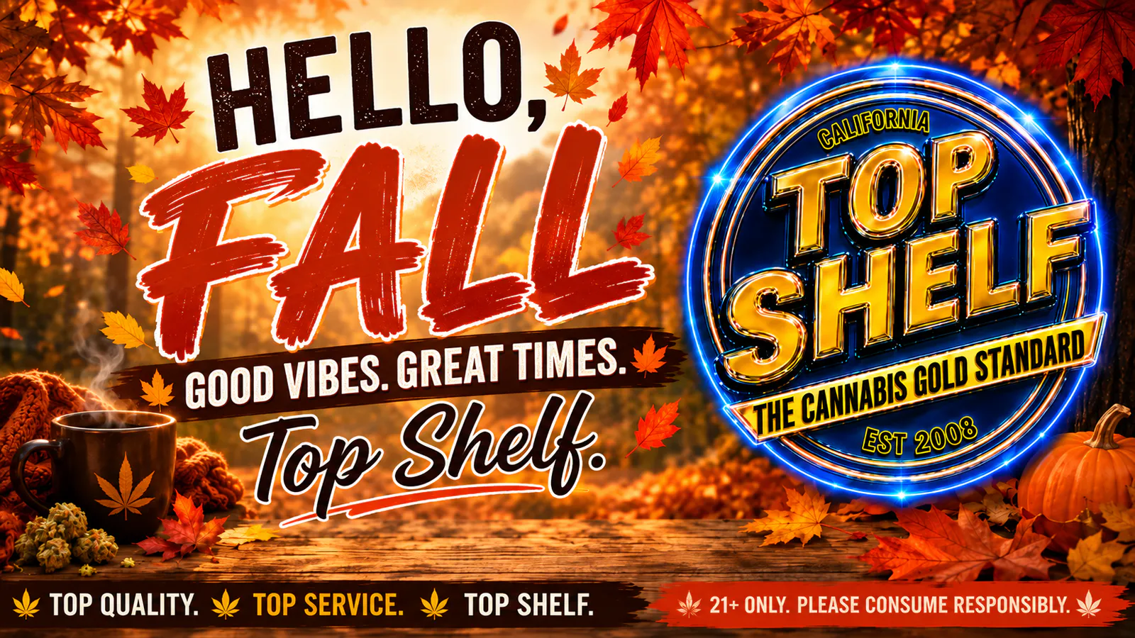 TOP SHELF EXPRESS - EXCISE TAXES INCLUDED listing banner