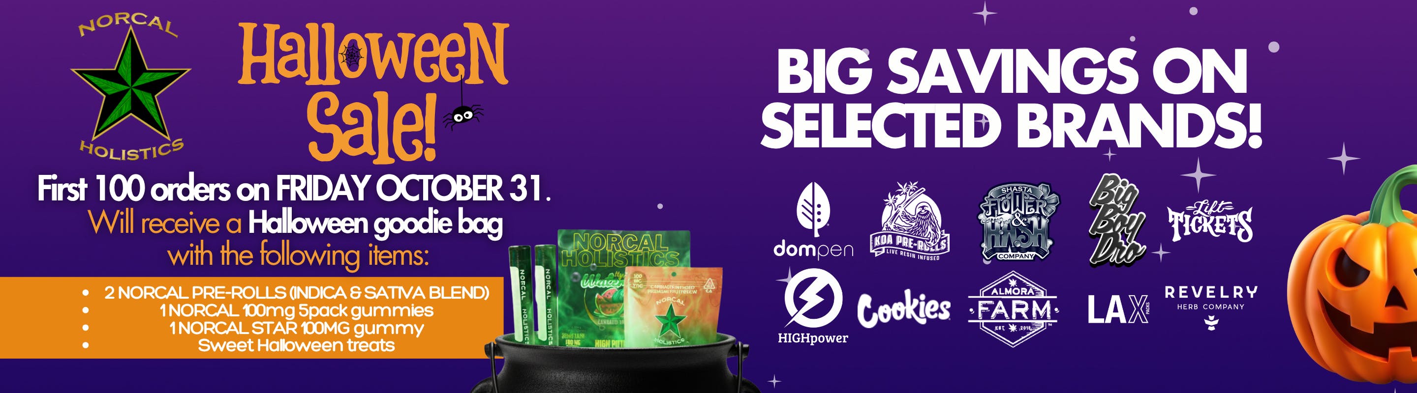 NorCal Holistics Delivery - Roseville listing banner