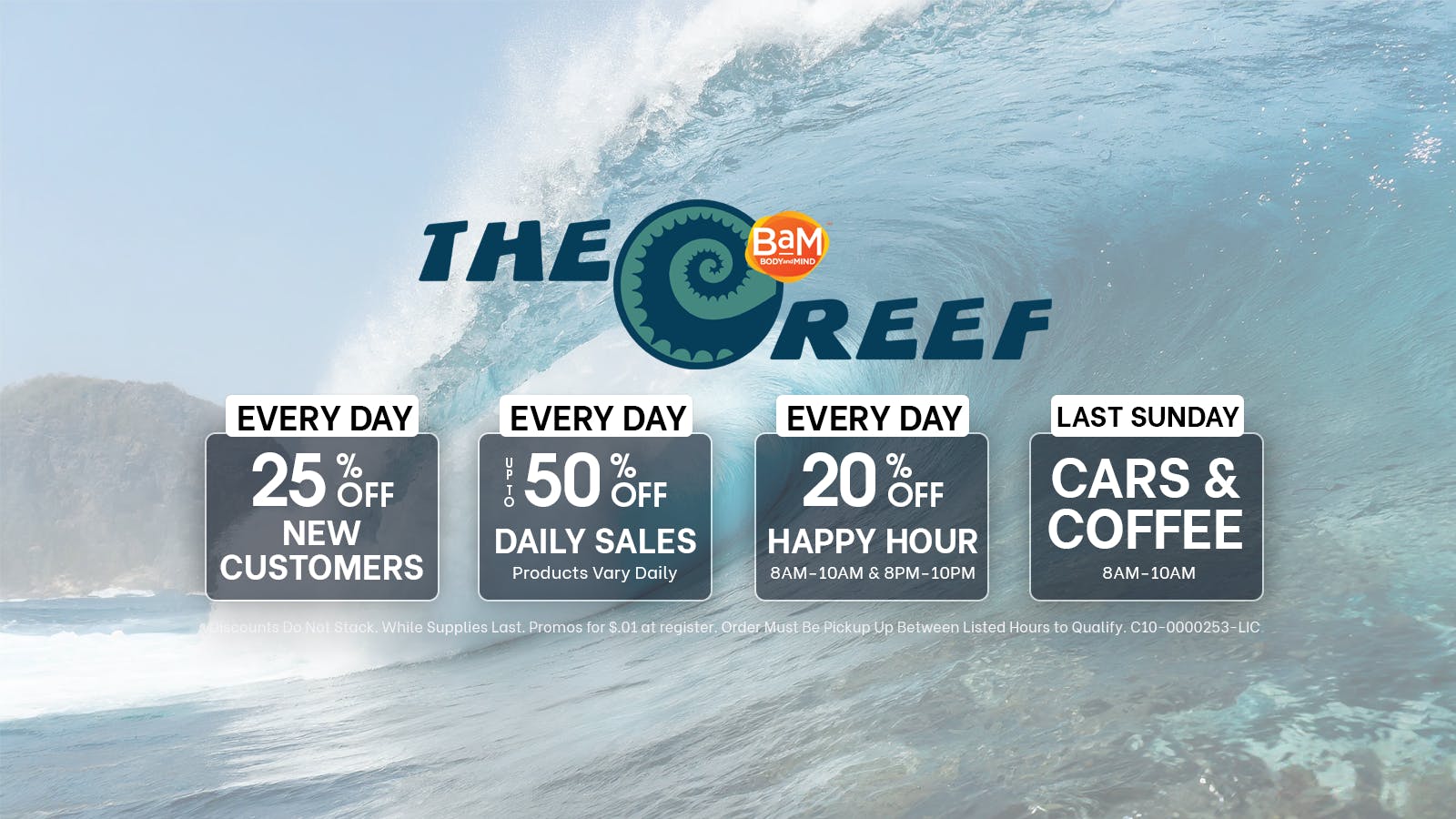 The Reef Delivery by BaM listing banner