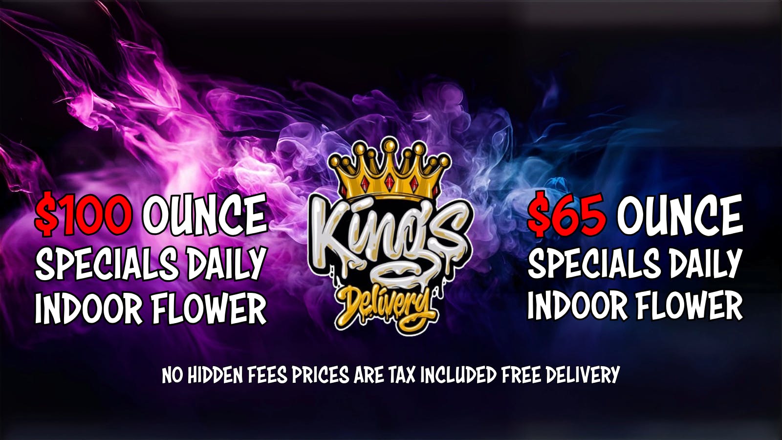 Kings Delivery listing banner